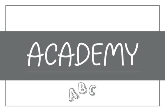 Academy Font for Business Branding and Design