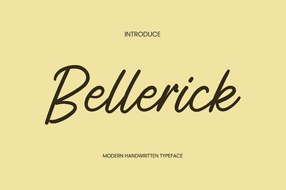 Bellerick: The Natural Typeface That Elevates Small Business Branding