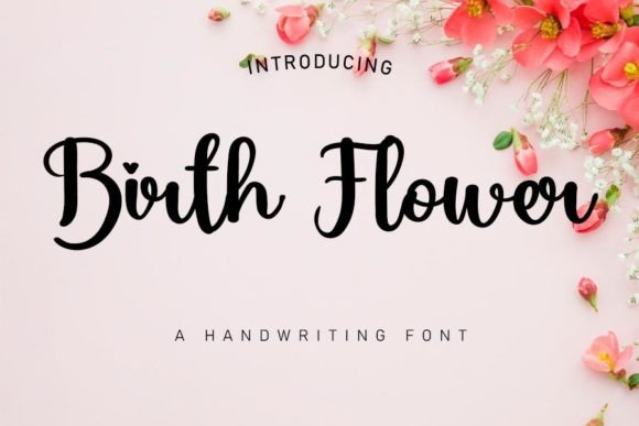 Birth Flower: The Elegant Typeface That Elevated My Small Brand