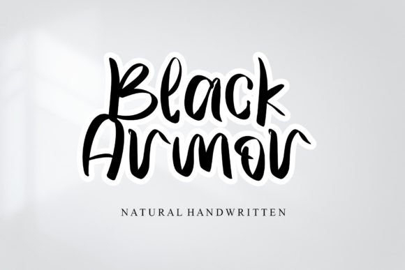 Black Armor Font for Professional Branding