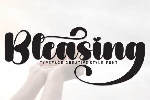 Bleasing: The Perfect Handwritten Typeface for Your Craft Shop
