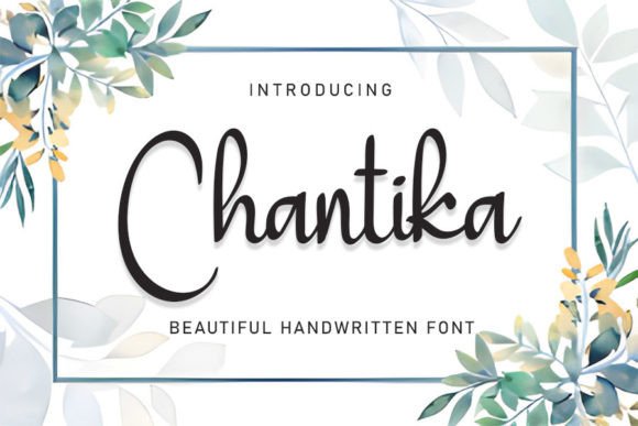 Chantika: The Romantic Typeface That Elevates Small Business Branding