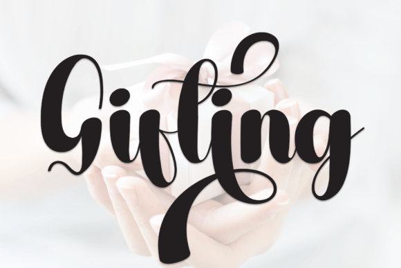Gifting: A Handwritten Typeface for Authentic Campaign Design