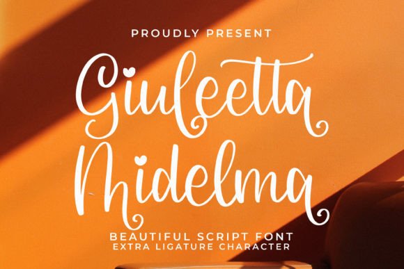 Giuleetta Midelma: A Script Font for Editorial Elegance
