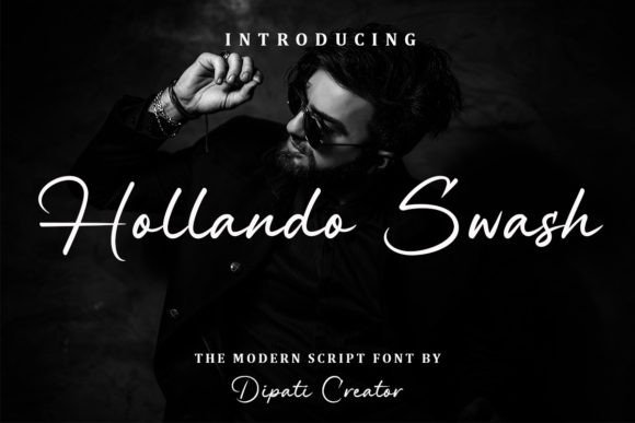 Hollando Swash: The Elegant Script Font for Modern Campaigns