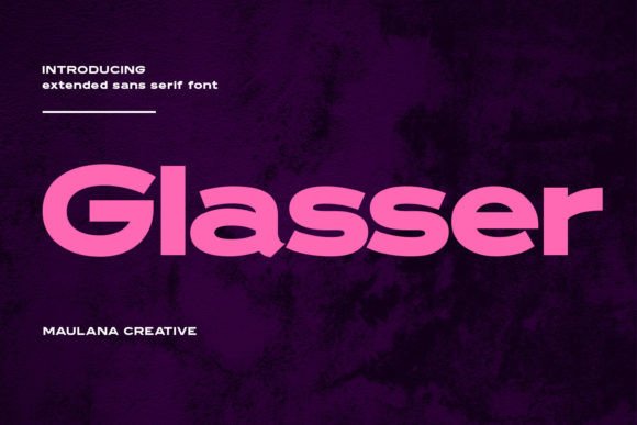 How Glasser Transforms Small Business Branding with Modern Sans Serif Style