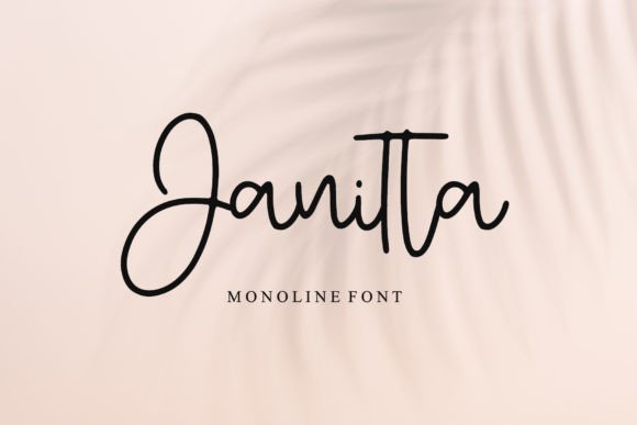 Janitta: A Handwritten Font for Branding and Creativity