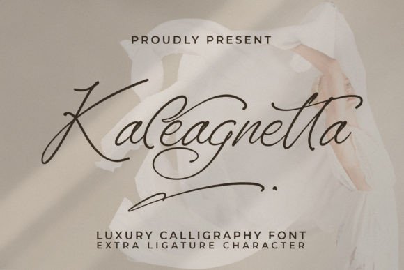 Kaleagnetta: The Premium Script Font for Luxury Brand Identity