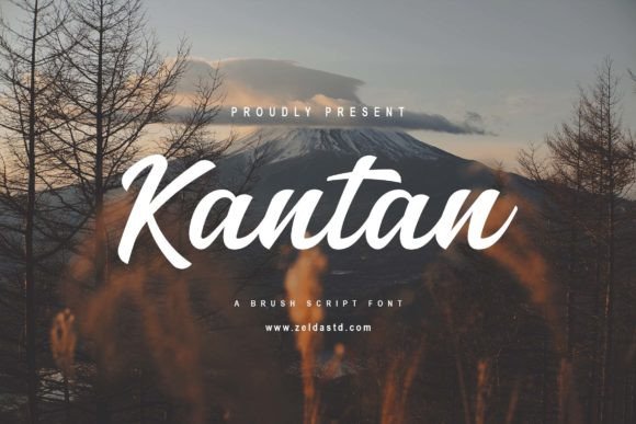 Kantan Typeface: The Handwritten Display Font for Authentic Campaigns