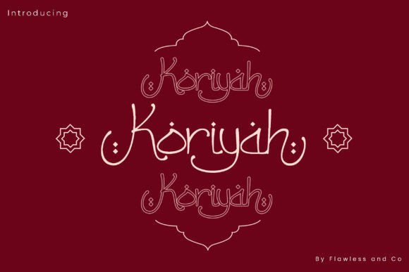 Koriyah: The Modern Arabic Script Typeface for Editorial Design