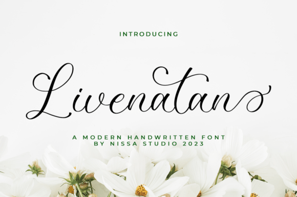 Livenatan: A Refined Script Font for Modern Editorial Design
