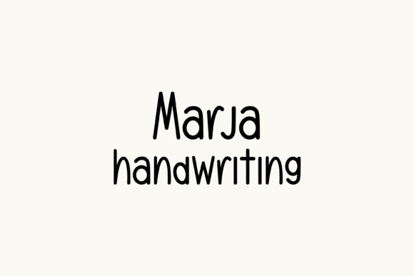 Marja: A Whimsical Handwritten Font for Web Design