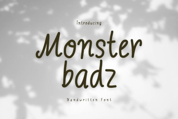 Monster Badz Font for Branding That Feels Playful and Polished