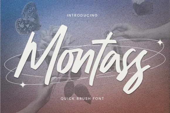 Montass: The Handwritten Script Font for Modern Web Design