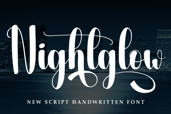 Nightglow: A Quirky Handwritten Typeface for Authentic Branding