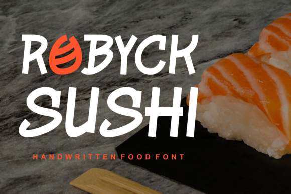 Robycksushi: The Perfect Typeface to Elevate Your Brand Identity