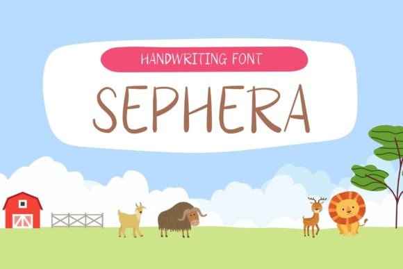 Sephera: The Playful Handwritten Font for Modern Web Design