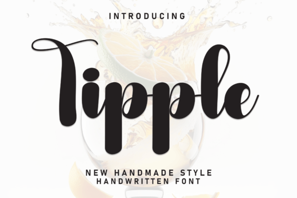 Tipple: A Script Amp Font That Actually Delivers