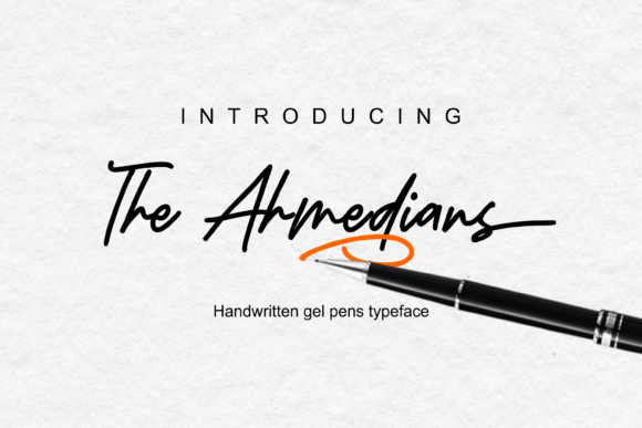 Why The Ahmedians Is the Perfect Handwriting Typeface for Editorial Design